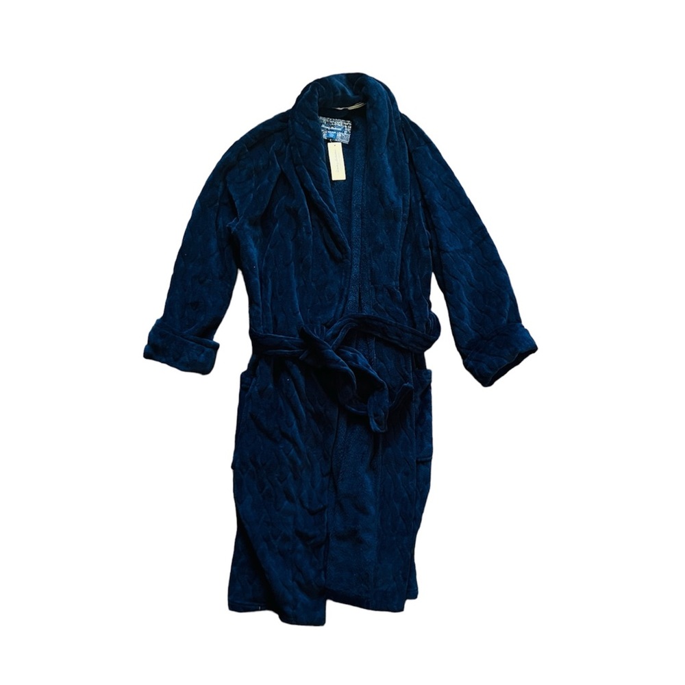 NWT Tommy Bahama Bath Robe Long Soft Plush Cozy Warm Men's Island Sleepware S